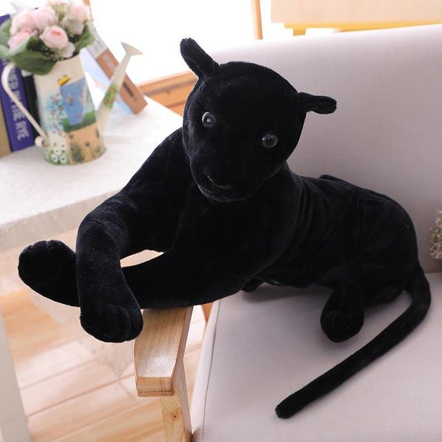 Yiran Health & Beauty Panther Plüsch, Schwarzer Panther, Kuscheltier - Bild 1