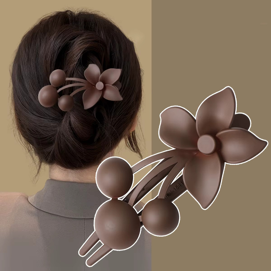 FORWOT Haarspangen Frosted Flower, Damen - Bild 2