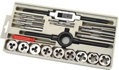 C.K Gewindeschneidsatz T4032 metrisch, 21-teilig, Farbe: Silber - Bild 1