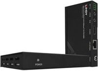 LINDY C6 HDMI 2.0 Extender HDBaseT Video Audio Infrarot Übertrager bis 70 m Schwarz - Bild 2