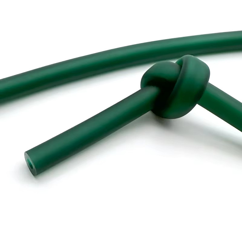 Hochelastischer Naturlatex-Gummischlauch in Grün für DIY-Schleuderkatapulte mit Innendurchmesser 1,6 mm - Bild 3