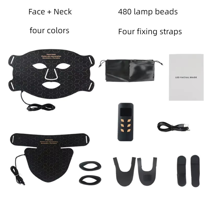 UBilli LED-Gesichtsmaske, Rotlichttherapie, 4 Farben - Bild 7