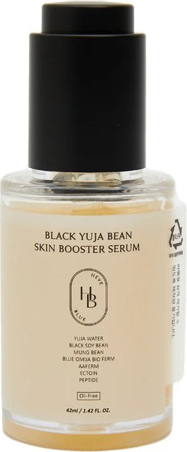 HEVEBLUE Schwarzes Yujabohnen-Haut-Booster-Serum, 42 ml, mit Peptide, Trockene Haut - Bild 1