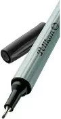 Pelikan Fineliner 96 Dokumentenechter Tintenroller in Schwarz, Silber und Grau mit 0,4 mm Strichstärke - Bild 1