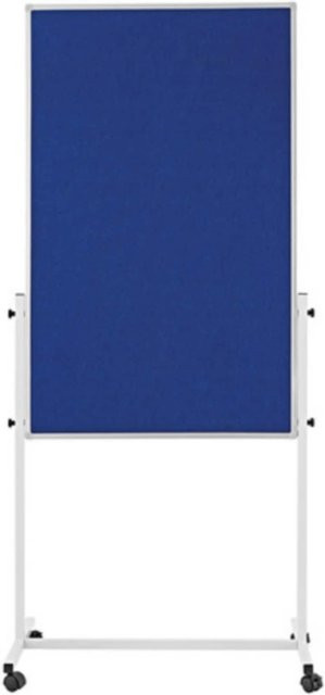 magnetoplan Universal-Board Filz Whiteboard in Blau - Bild 1