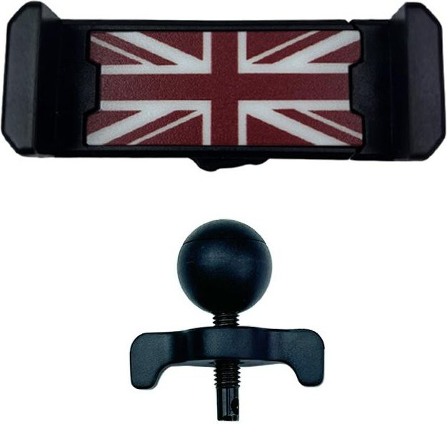 MARKET-3 Handyhalter-Klemme für Mini Cooper Clubman R55 R56 R61 R60 Countryman in Schwarz als Ersatzklemme für Auto-GPS-Halterungen - Bild 1