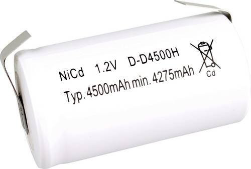 Mexcel Spezial-Akku Mono D NiCd 1.2V 4500 mAh - Bild 1