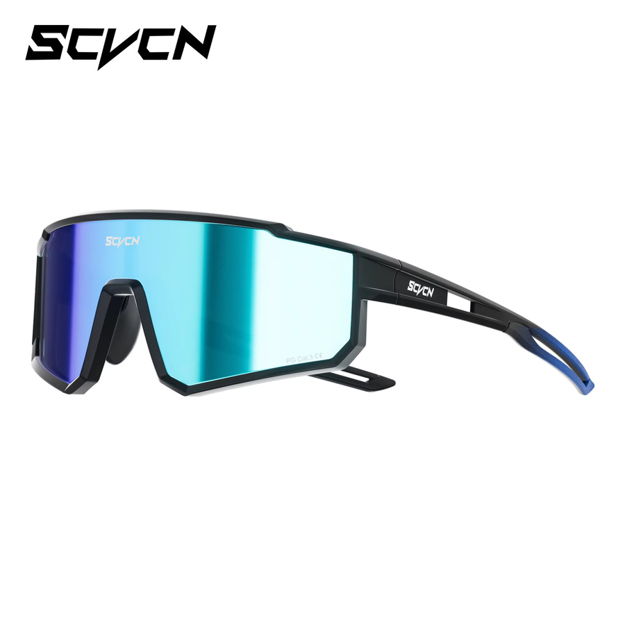SCVCN Sportsonnenbrille, Vollrand, Kunststoff, Damen - Bild 4