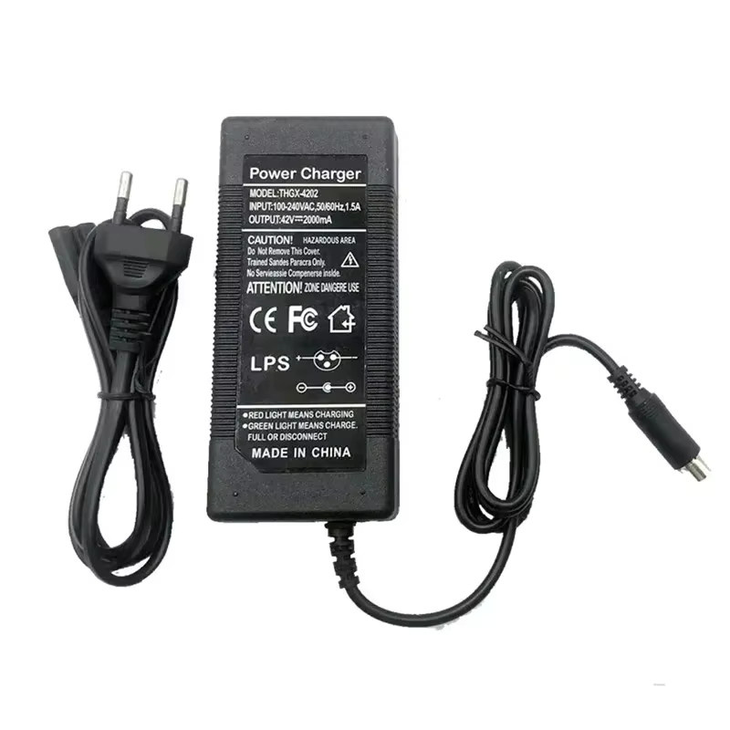 Xiaomi Ladegerät für Ninebot S1 S2 S3 S4 Elektrische Roller 42V Power Adapter Schwarz - Bild 2
