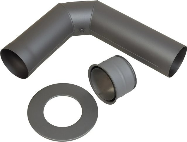 Hark Kaminofen Anschluss-Set Standard in Titan Grau - Bild 1