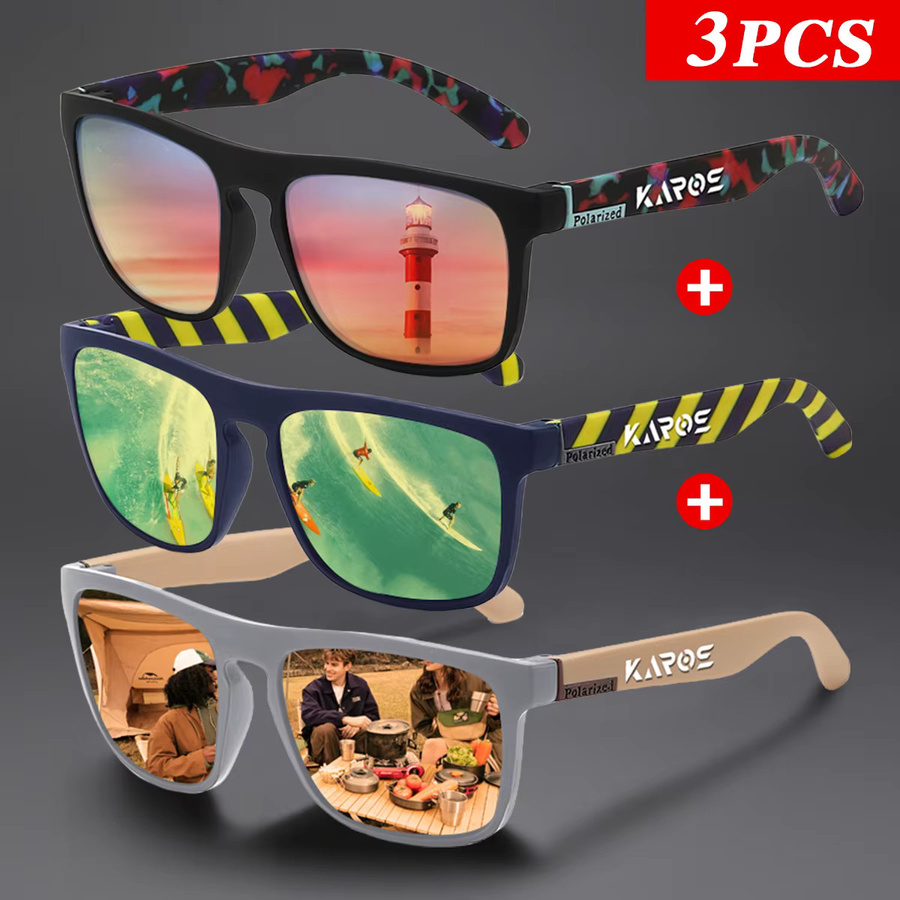 Karos Sonnenbrille, polarisiert, Vollrand, Kunststoff, Herren - Bild 1