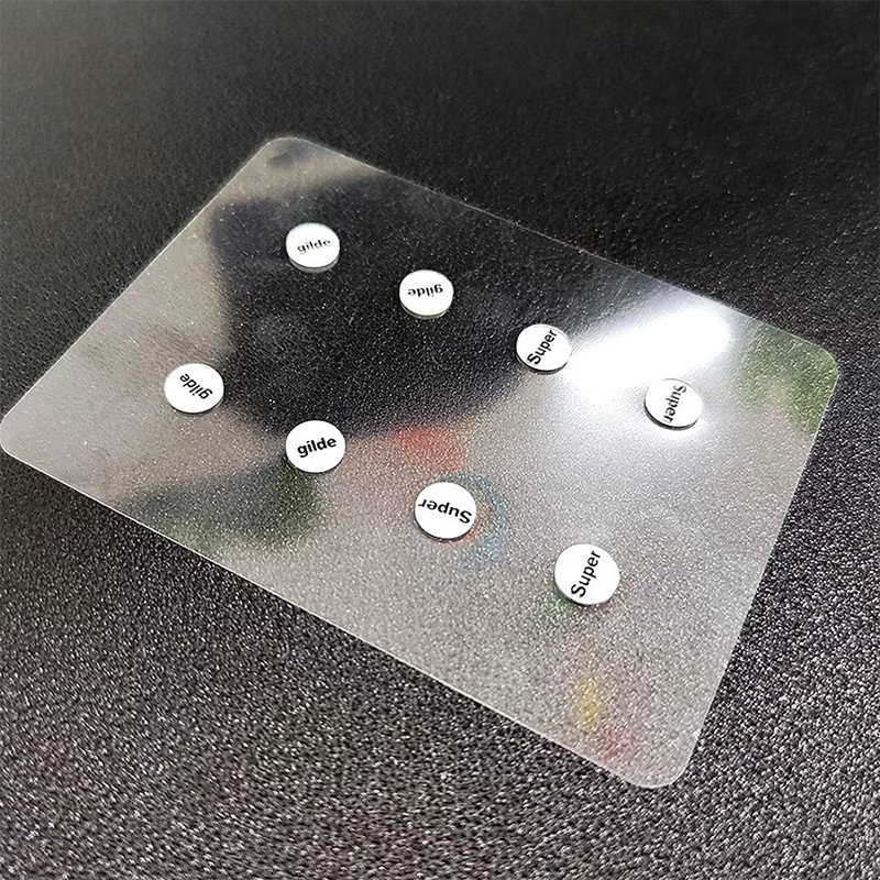 SDJZT DIY Universal Dots Mausfüße Pads Glas-Mausgleiter für Gaming-Maus Anti-Rutsch-Aufkleber 1er-Pack - Bild 3