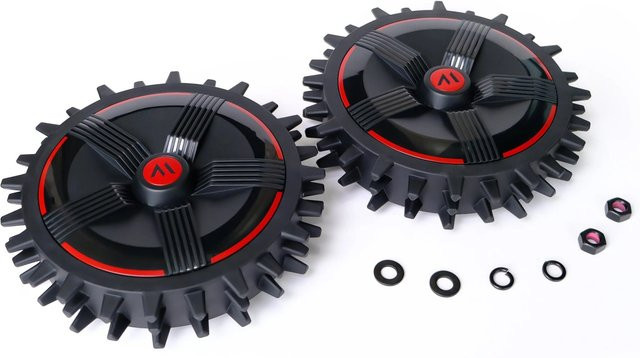 Mova Off-Road Wheels für Mähroboter in Schwarz - Bild 1