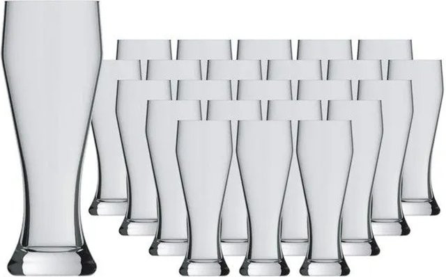 Pasabahce Ranft Weizenbiergläser, transparent, 24er Set, 0,3 l - Bild 1