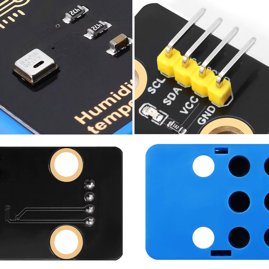 Keyestudio AHT20 Temperatur- und Feuchtigkeitssensor für Arduino und Raspberry Pi sowie Lego DIY elektronische Bausteine - Bild 3