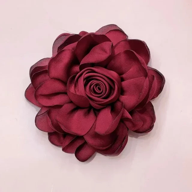 i-Remiel Blumenbrosche, Stoff, 10 cm, Damen - Bild 1