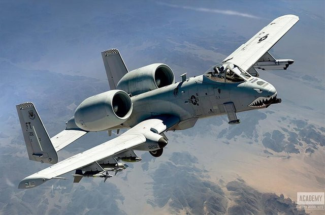 Academy USAF A-10C 75Th Fs Flying Tigers, Fahrzeug, 1:48 - Bild 1