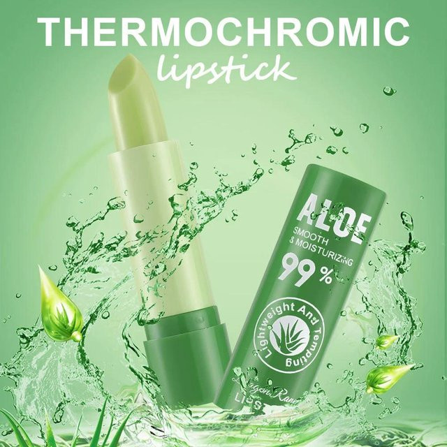 Lithesome Lippenbalsam Aloe Vera, Glänzend, Unisex - Bild 1