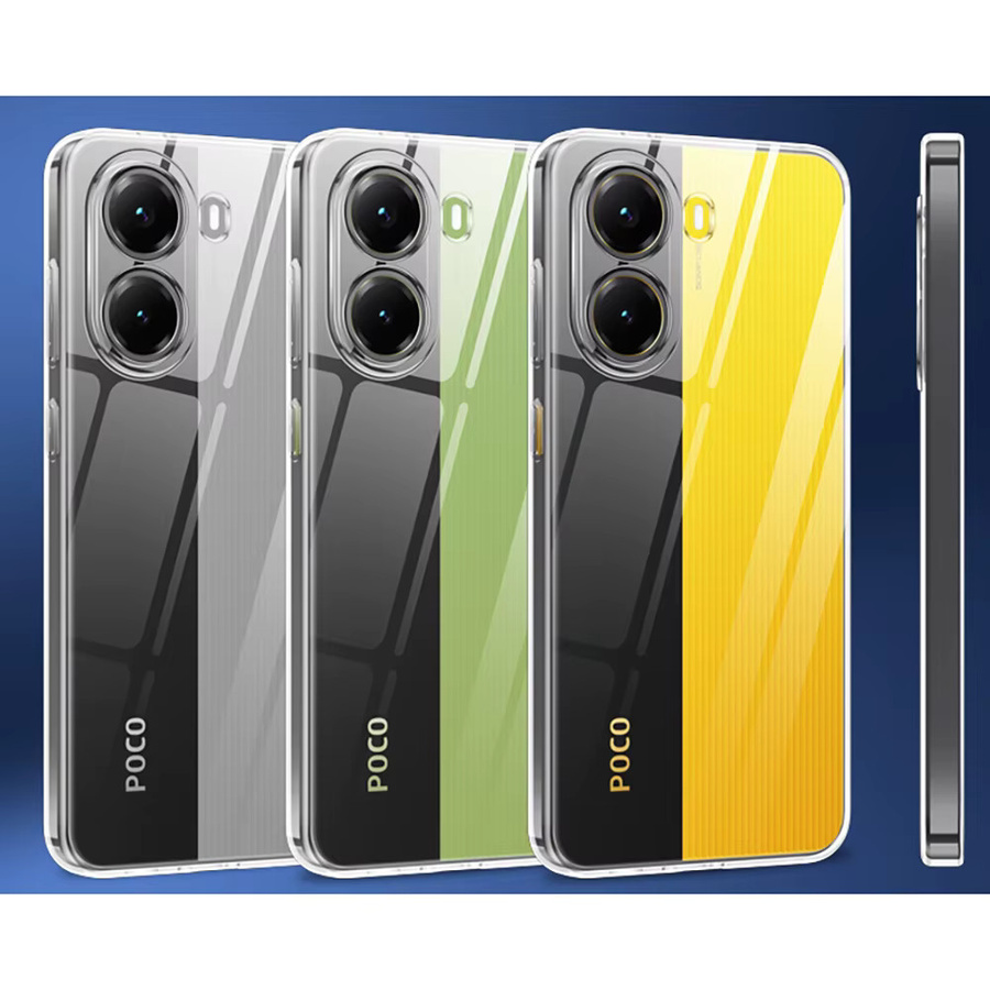 Transparente Silikonhülle für Xiaomi Poco X7 X6 X5 X4 X3 Pro GT F7 F6 F5 F3 (Anti-Drop Cover) - Bild 5