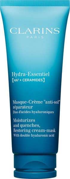 CLARINS Hydra-Essentiel Masque-Crème, Creme mit Hyaluronsäure und Ceramiden, Trockene Haut - Bild 1