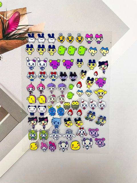 Keeppley Nagelaufkleber, elektronische Haustiere, japanische Serie - Bild 1