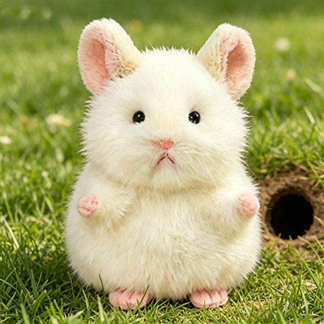 Süße Maus Überdimensionierter Blumenast Ratte, Plüschtier, ab 3 Jahre - Bild 1