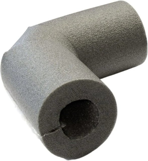 NMC Selbstklebende Bogenisolierung aus Polyethylen in Grau, Durchmesser: 35 mm, Dicke: 13 mm - Bild 1