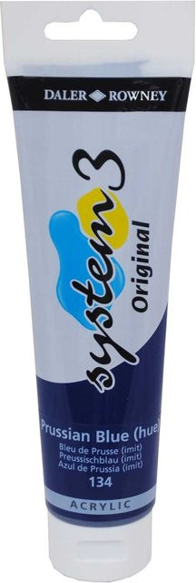 Daler-Rowney System 3 Prussian Blue Farbe 150 ml - Bild 1