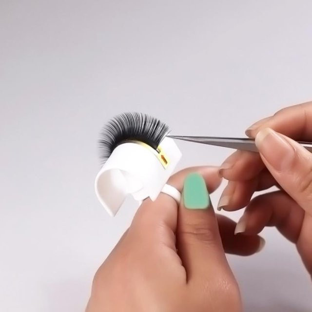 DIKALU Wimpernverlängerungs-Palettenhalter, Ringständer, Unisex - Bild 1