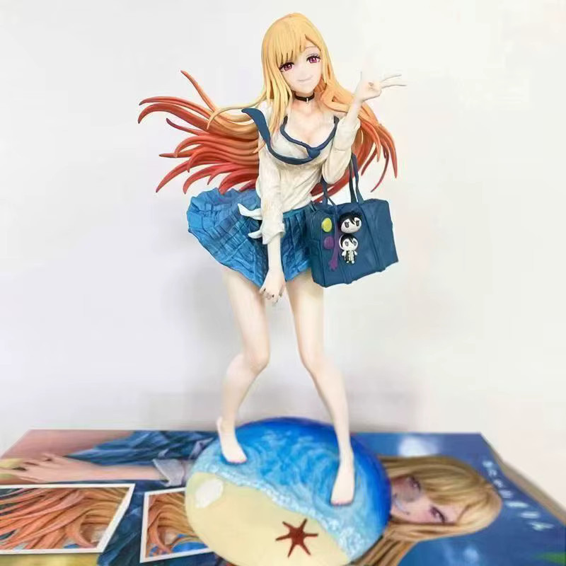 Bandai My Dress Up Darling Kitagawa Marin Beach Ver PVC-Figur, Mädchen, Kunststoff, Bunt / Mehrfarbig - Bild 2