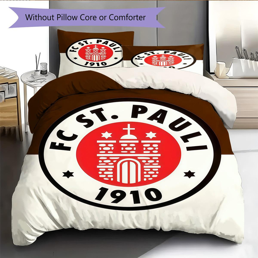 St. Pauli Club Bettwäsche Set mit Bettbezug und 2 Kissenbezügen aus Polyester, B/H: 200 x 220 cm - Bild 3