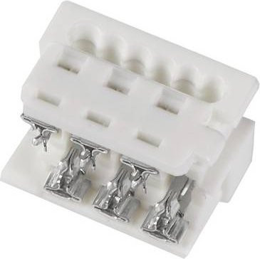 Molex Buchsenleiste Standard Weiß Kunststoff 6 Polzahl Rastermaß 1.27mm - Bild 1