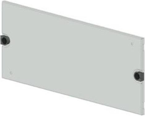 Siemens Blende 8PQ2010-8BA01 aus Stahlblech in Lichtgrau, B: 80 cm, H: 40 cm, T: 10 cm - Bild 1