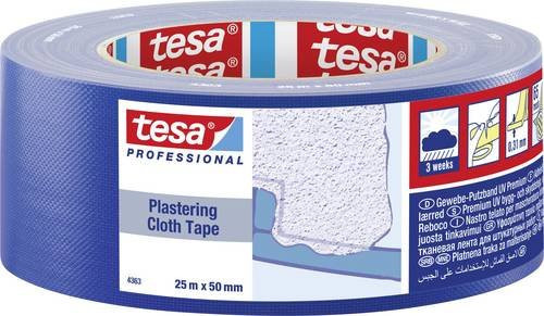 tesa Professional Putzband Blau, Breite: 50 mm, Länge: 25 m - Bild 1