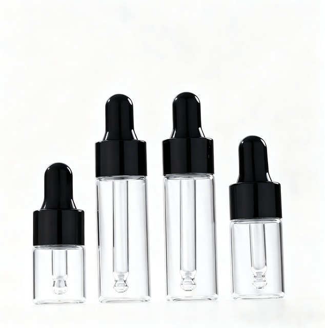 StarDu Packing Mini-Glasfläschchen mit Pipette, 1-5 ml, Unisex - Bild 1