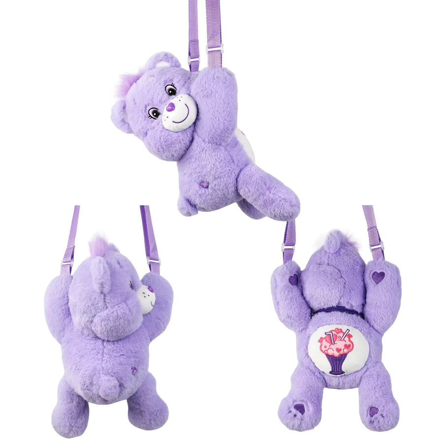 Care Bears Plüsch-Umhängetasche, Stofftier-Rucksack, 30cm - Bild 2