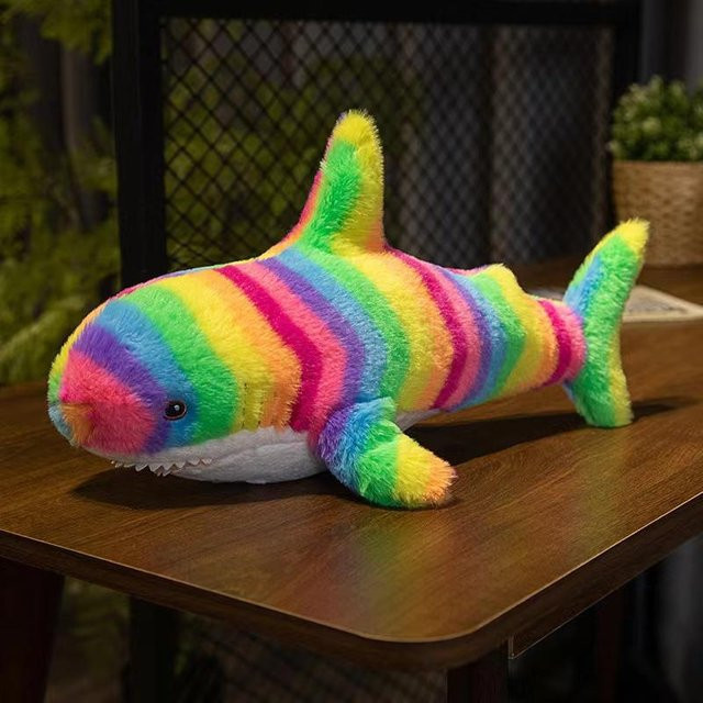 Yiran toy Hai Plüschtier, Lila, 30cm - Bild 1