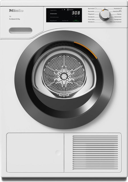 Miele TCF 760 WP Wärmepumpentrockner in Lotosweiß mit 8 kg Fassungsvermögen und App-Steuerung via WiFi - Bild 1