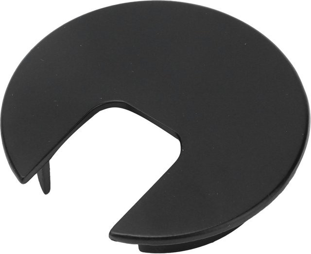 KONNWEI Schreibtischtülle Kabeldurchführung aus Zinklegierung, Schwarz, Durchmesser: 50 mm - Bild 1