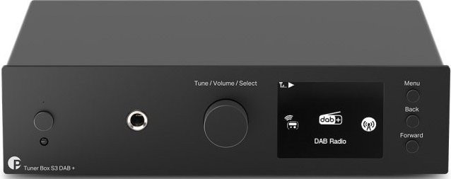 Pro-Ject Tuner Box S3 DAB+ Digitalradio in Schwarz mit optischem Anschluss - Bild 1