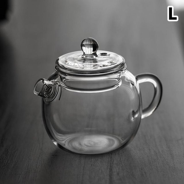 Yaye Mini Teekanne aus Borosilikatglas, transparent, 150 ml - Bild 1