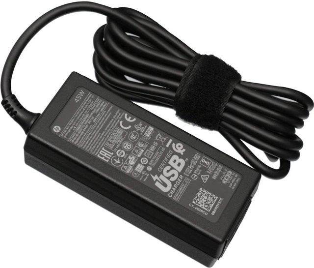 HP USB-C Netzteil 45W in Schwarz (935444-002) - Bild 1