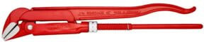Knipex Rohrzange 45 Grad rot pulverbeschichtet 430 mm - Bild 1