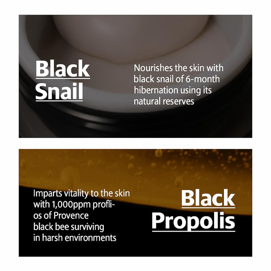 Dr.G Black Snail Cream, Gesichtspflege, Alle Hauttypen, 140 ml - Bild 4