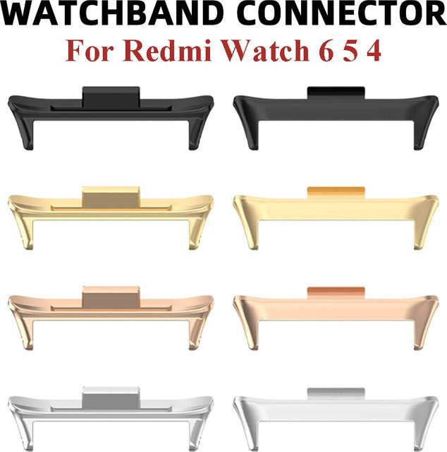 jansin Armbandadapter Edelstahl, Xiaomi Redmi Watch 6 5 4, Miband 9Pro 8Pro - Bild 1
