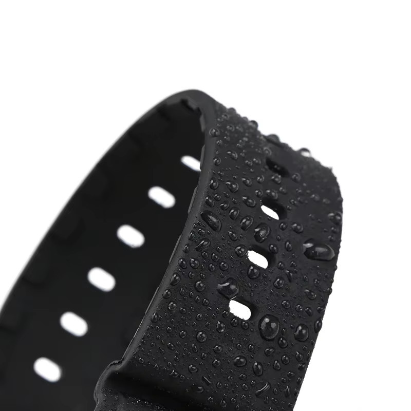 Casio Uhrenarmband Kautschuk, Schwarz, Unisex - Bild 3