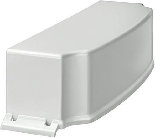 Siemens SIMBOX Universal WP Kabeleinführungsblende aus Kunststoff, 18TE, Lichtgrau, 20 Stück - Bild 1