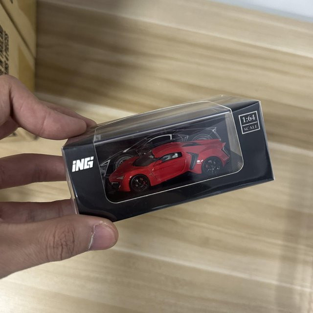 Ing Lykan Hyper Sport, Miniatur Druckgussmodell, 1:64, Metall, ab 14 Jahren - Bild 1