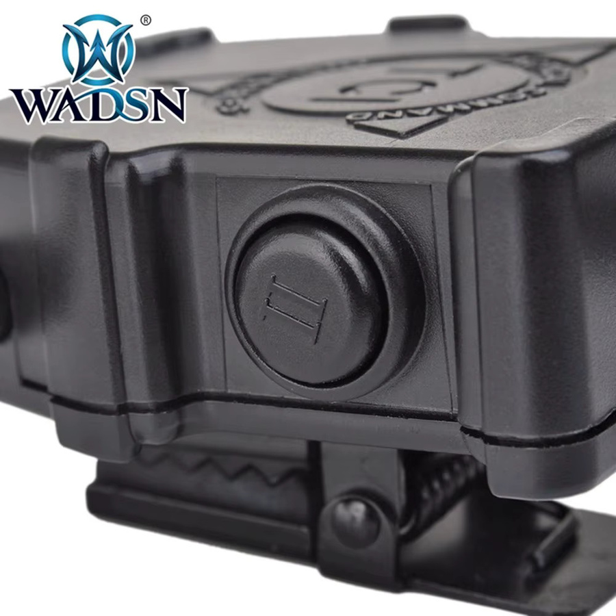 WADSN Dual u94 PTT Softail Airsoft Headset in Schwarz für Kenwood und Baofeng Walkie Talkie sowie Jagd und taktische Einsätze - Bild 4