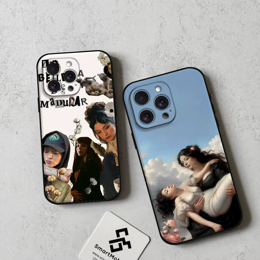 Mesuca Handyhülle für iPhone in Schwarz und Multicolour aus Silikon - Bild 2